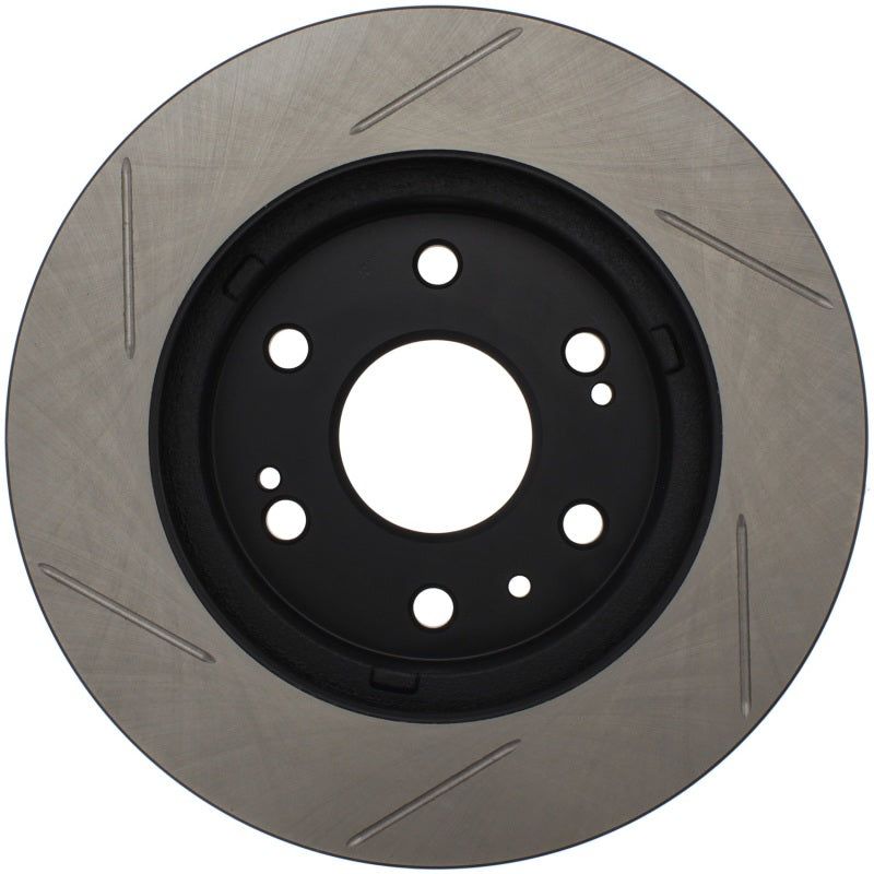 StopTech Power Slot 07 Chevrolet Tahoe Front Left Rotor-Brake Rotors - Slotted-Stoptech-STO126.66057SL-SMINKpower Performance Parts