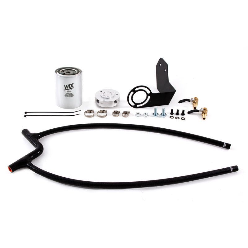 Mishimoto 12-18 Jeep Wrangler JK 3.6L Coolant Filtration Kit - Black-Coolant Filters-Mishimoto-MISMMCFK-JK-12BK-SMINKpower Performance Parts