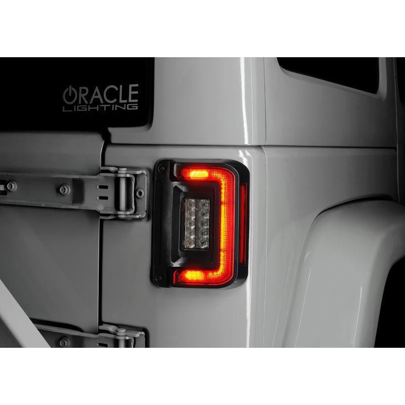 Oracle Lighting Jeep Wrangler JK Flush Mount LED Tail Lights SEE WARRANTY-tuningsupply.com