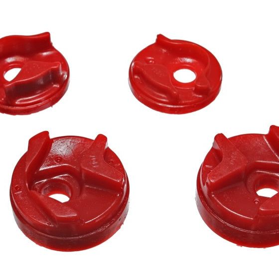 Energy Suspension 02-03 Nissan Sentra/200SX Red Motor Mount Insert Set (w/ Spec V 2.5L engine manua-tuningsupply.com