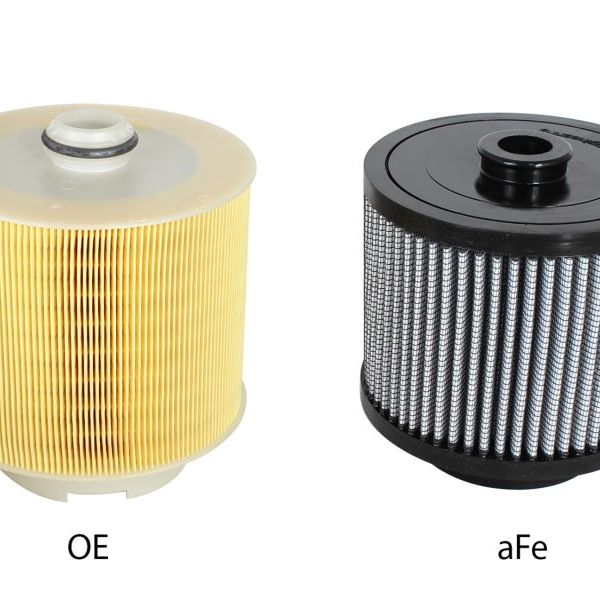 aFe MagnumFLOW Air Filters OER Pro DRY S 05-11 Audi A6 Quattro (C6) V6 3.2L-tuningsupply.com