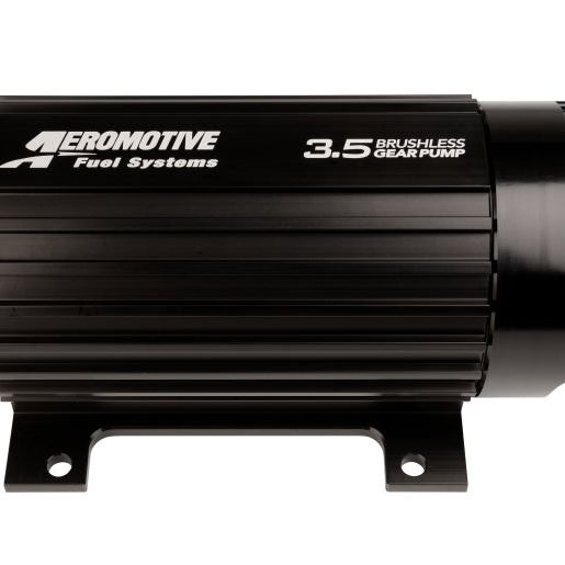 Aeromotive 3.5 Brushless Spur Gear External Fuel Pump - In-Line - 3.5gpm-tuningsupply.com