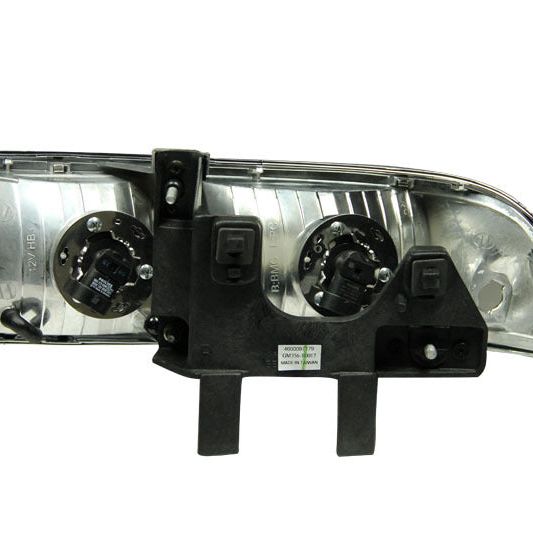 ANZO 1998-2005 Chevrolet S-10 Crystal Headlights Chrome-tuningsupply.com