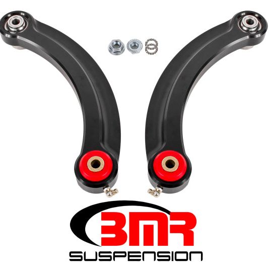 BMR 15-17 S550 Mustang Fixed Billet Aluminum Camber Link (Poly/Bearing) - Black-tuningsupply.com