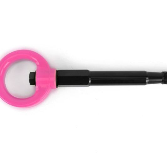 Perrin 2022 Subaru WRX / 18-21 Crosstrek Tow Hook Kit (Rear) - Hyper Pink - SMINKpower Performance Parts PERPSP-BDY-257HP Perrin Performance