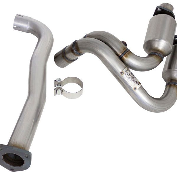 aFe Power Direct Fit Catalytic Converter Replacements Front 00-03 Jeep Wrangler (TJ) I6-4.0L-tuningsupply.com