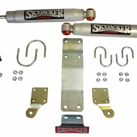 Skyjacker 2007-2017 Jeep Wrangler (JK/JKU) (Use w/ JK717TR) Dual Steering Damper Kit w/ 9000 Series - SMINKpower Performance Parts SKY9206 Skyjacker