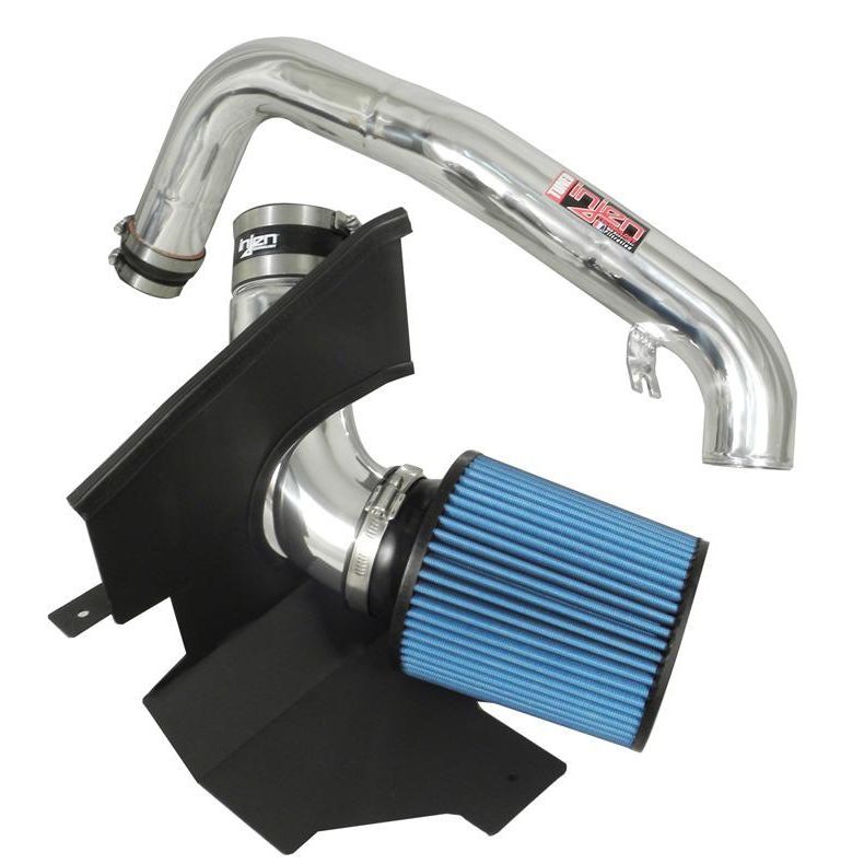 Injen 13-14 Ford Focus ST 2.0L (t) 4cyl Polished Short Ram Intake w/MR Tech & Heat Shield-tuningsupply.com