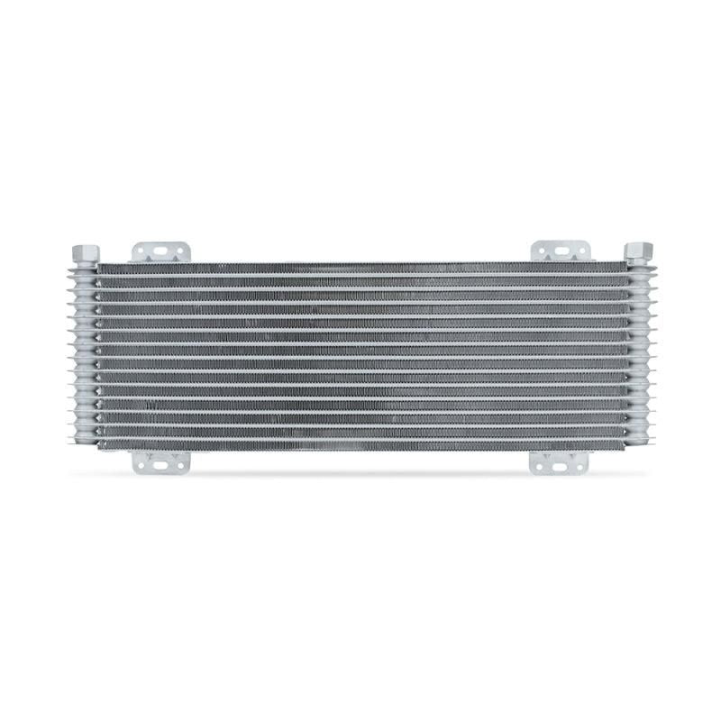 Mishimoto 13-Row Stacked Plate Transmission Cooler - Silver-tuningsupply.com