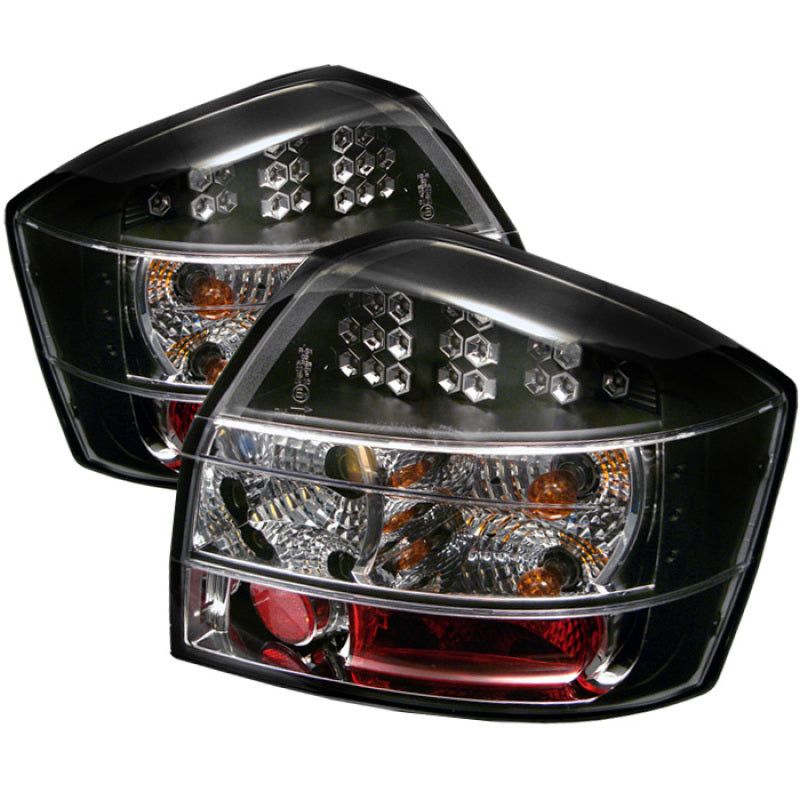 Spyder Audi A4 02-05 LED Tail Lights Black ALT-YD-AA402-LED-BK-Tail Lights-SPYDER-SPY5000026-SMINKpower Performance Parts