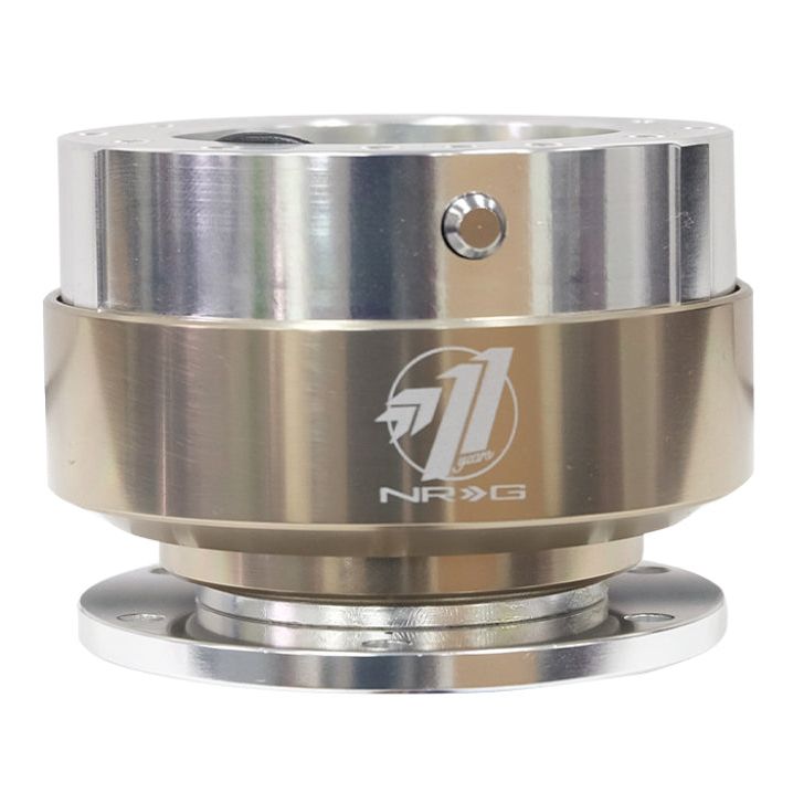 NRG Quick Release Gen 1.5 - Silver Body / Titanium Chrome Ring-tuningsupply.com