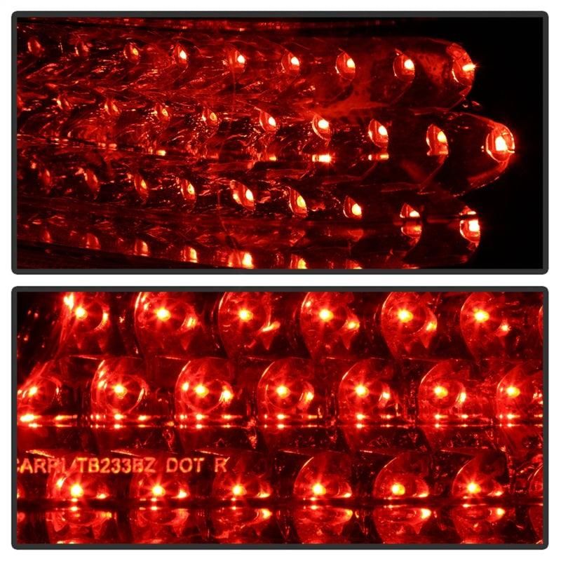 Xtune Mercedes Benz W210 E-Class 96-02 LED Tail Lights Red Smoke ALT-CL-MBW210-LED-RSM - SMINKpower Performance Parts SPY5020659 SPYDER