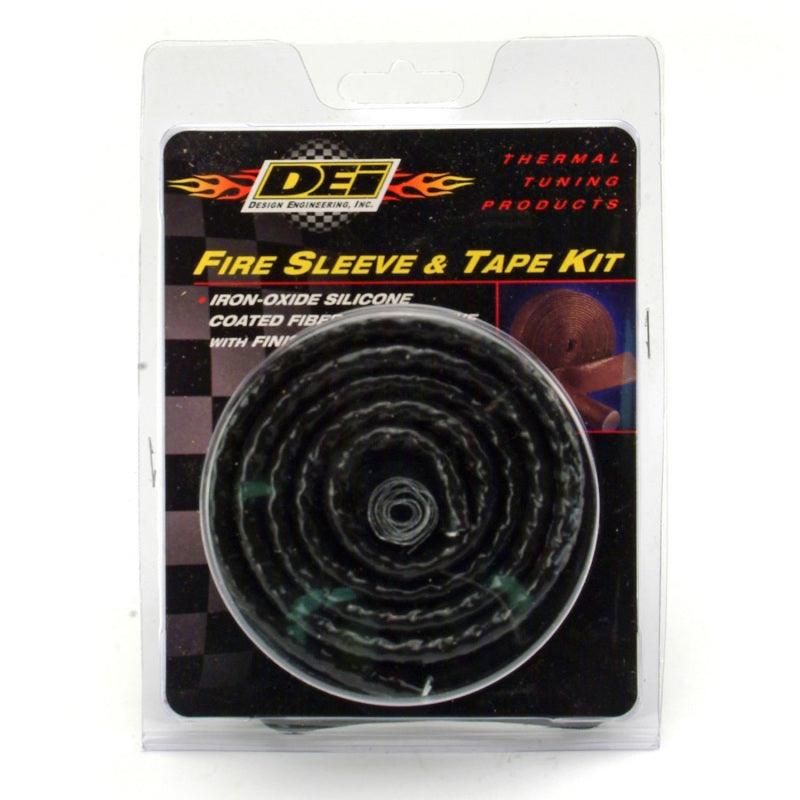 DEI Fire Sleeve and Tape Kit 3/8in I.D. x 3ft-tuningsupply.com