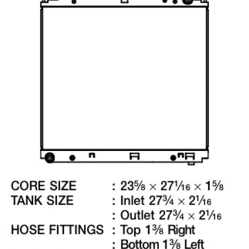 CSF 05-15 Nissan Frontier / 05-12 Nissan Pathfinder / 05-15 Nissan Xterra Radiator-tuningsupply.com