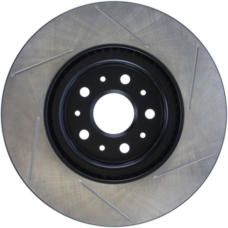 StopTech Sport Slot 16-18 Cadillac CT6 Slotted Front Right Rotor-Brake Rotors - Slotted-Stoptech-STO126.62150SR-SMINKpower Performance Parts