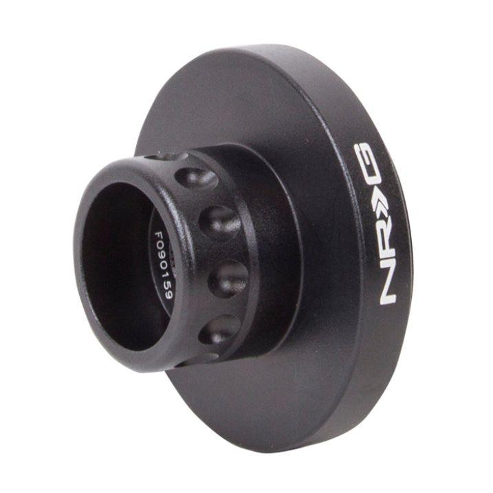 NRG Short Spline Adapter - Polaris RZR / Ranger (Secures w/OEM Lock Nut / Fits Quick Lock) - Black-Steering Wheel Hubs-NRG-NRGSRK-RZRLH-SMINKpower Performance Parts