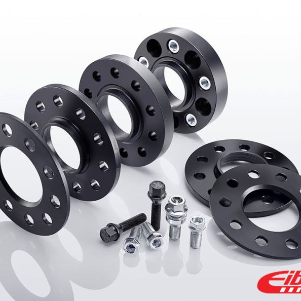 Eibach Pro-Spacer System 16-17 Ford Focus RS 15mm Thickness Black-tuningsupply.com