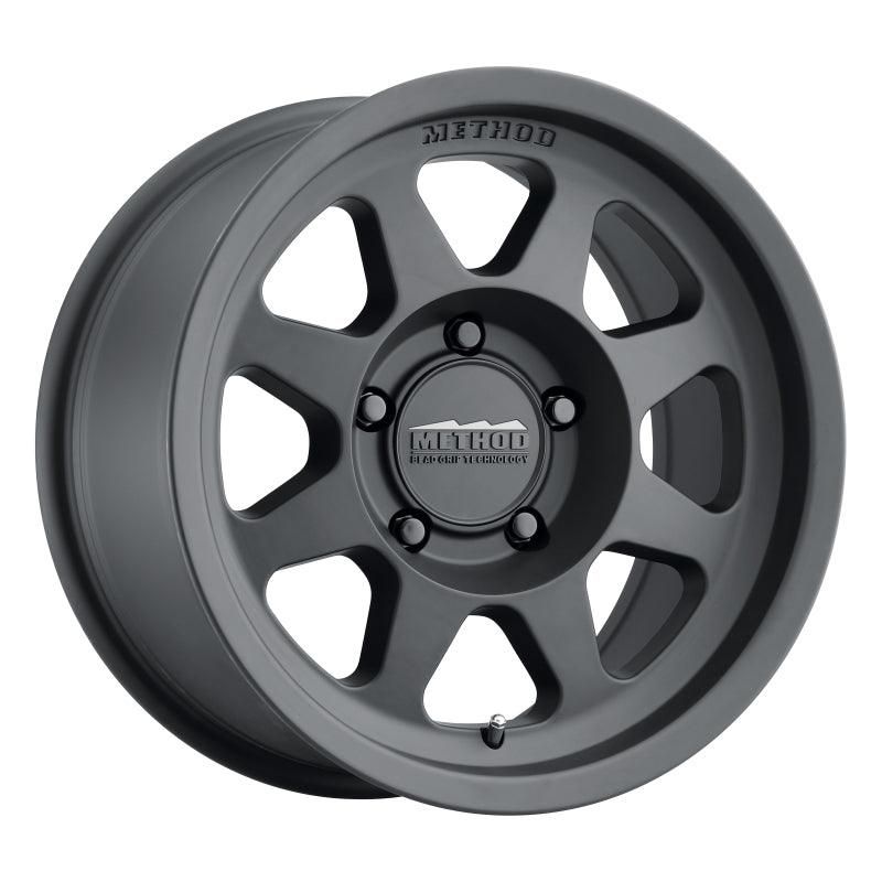 Method MR701 17x7.5 +50mm Offset 5x160 65mm CB Matte Black Wheel-tuningsupply.com