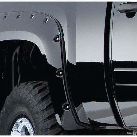 Bushwacker 65-84 Toyota Land Cruiser Cutout Style Flares 2pc - Black-tuningsupply.com