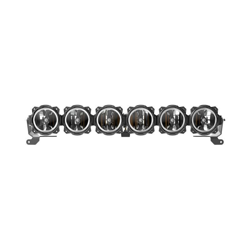 KC HiLiTES 21+ Ford Bronco 39in. Gravity LED Pro6 Light Bar Kit Front Bumper-tuningsupply.com