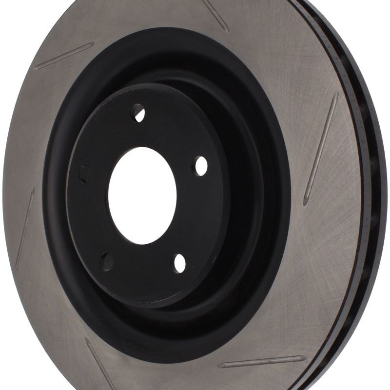 StopTech Power Slot 06-10 Chevrolet Corvette Front Right Slotted Rotor-Brake Rotors - Slotted-Stoptech-STO126.62102SR-SMINKpower Performance Parts