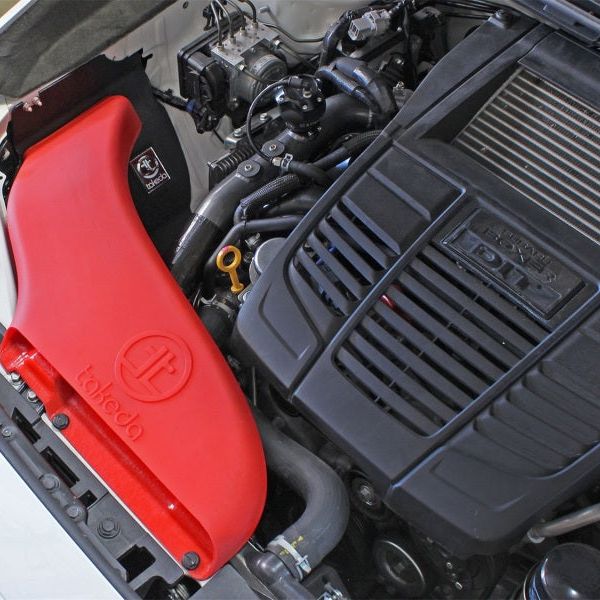 aFe Takeda Stage-2 PRO DRY S Cold Air Intake System 15-18 Subaru WRX H4 2.0L (t)-tuningsupply.com