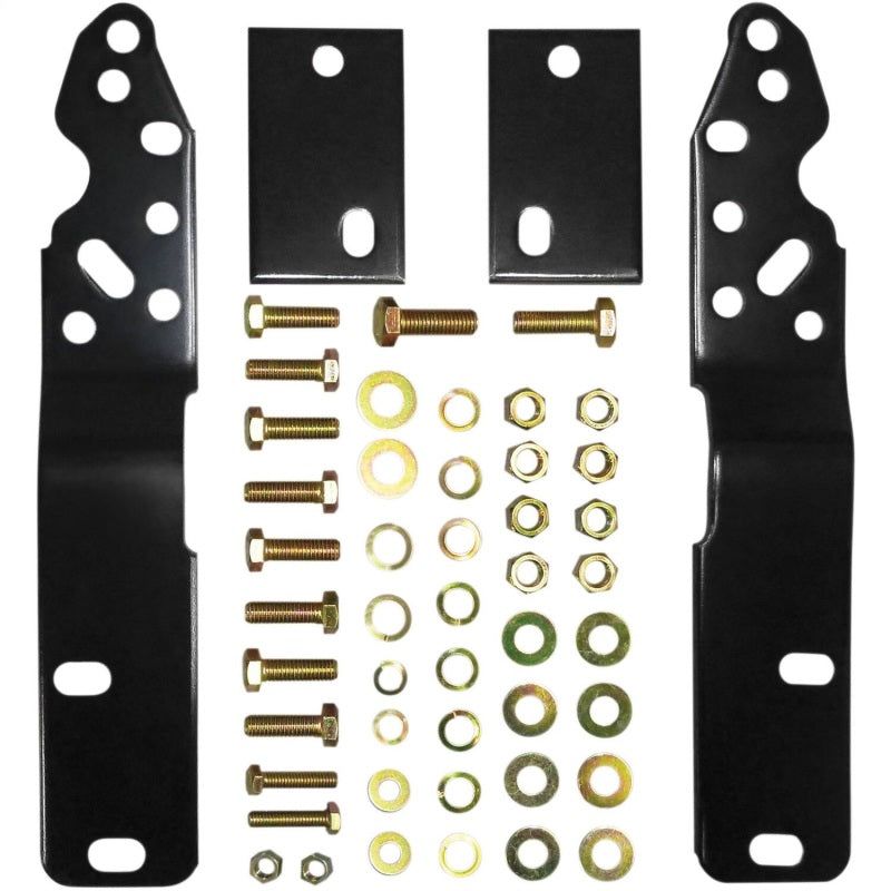 Westin/Fey 72-93 Fleet Side / 97-98 F-250/350HD (Exc. 250LD) Universal Bumper Mount Kit - Black - SMINKpower Performance Parts WES92230 Westin