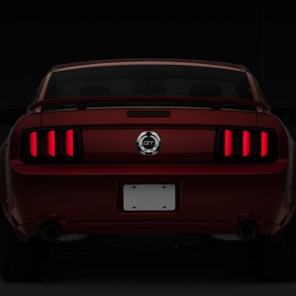 Raxiom 05-09 Ford Mustang Vector V2 LED Tail Lights- Black Housing (Smoked Lens) - SMINKpower Performance Parts RAX408588 Raxiom