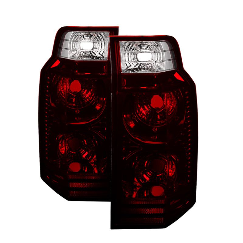 Xtune Jeep Commander 06-10 OEM Style Tail Lights -Red Smoked ALT-JH-JCOM06-OE-RSM-Tail Lights-SPYDER-SPY9031250-SMINKpower Performance Parts