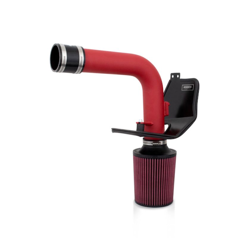 Mishimoto 08+ Subaru WRX/STi Performance Cold Air Intake Kit - Wrinkle Red-tuningsupply.com