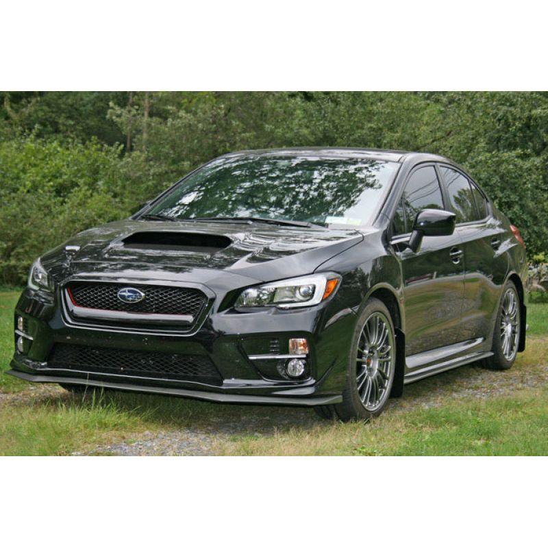 Rally Armor 15-21 Subaru WRX/STI (Sedan ONLY) Black UR Mud Flap w/ Silver Logo-Mud Flaps-Rally Armor-RALMF32-UR-BLK/SIL-SMINKpower Performance Parts