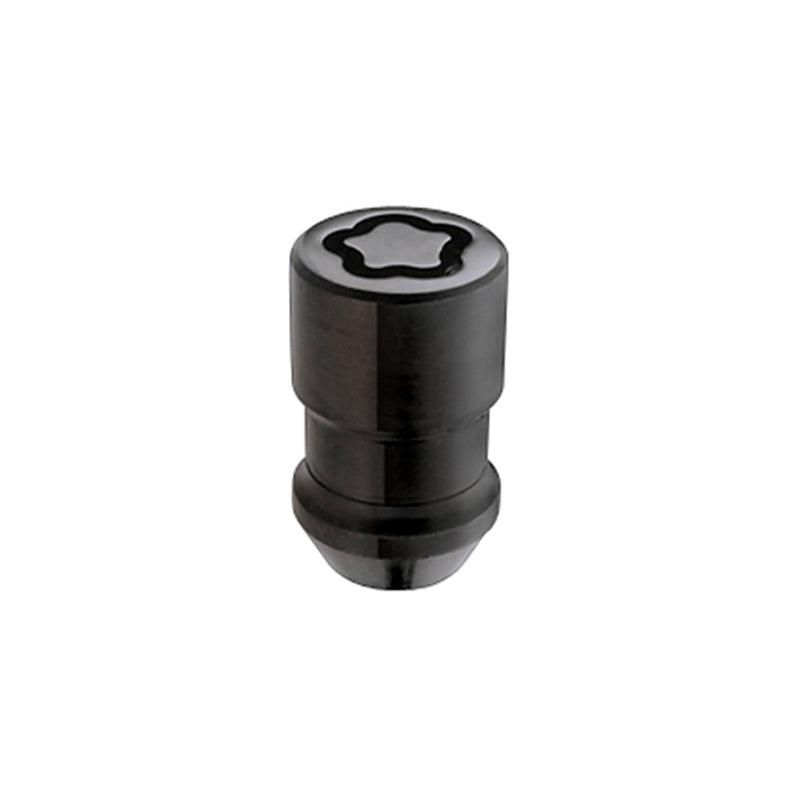 McGard Wheel Lock Nut Set - 5pk. (Cone Seat) M12X1.5 / 3/4 Hex / 1.46in. Length - Black-tuningsupply.com