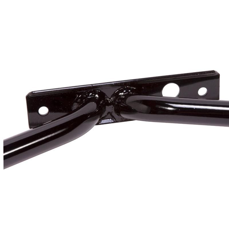 BBK 86-93 Mustang 5.0 Tubular Strut Tower Brace - Black Powdercoat Finish-tuningsupply.com