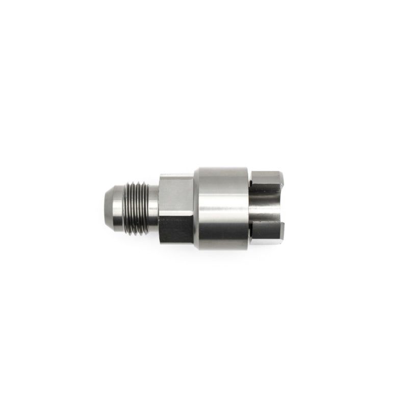 DeatschWerks 6AN Male 3/8in Female EFI Quick Connect Adapter-tuningsupply.com