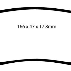 

EBC DP41639R - EBCDP41639R - EBC 2019+ Ram 1500 Classic 3.6L/5.7L Yellowstuff Rear Brake Pads - Shipped in Europe - Tuningsupply.com
