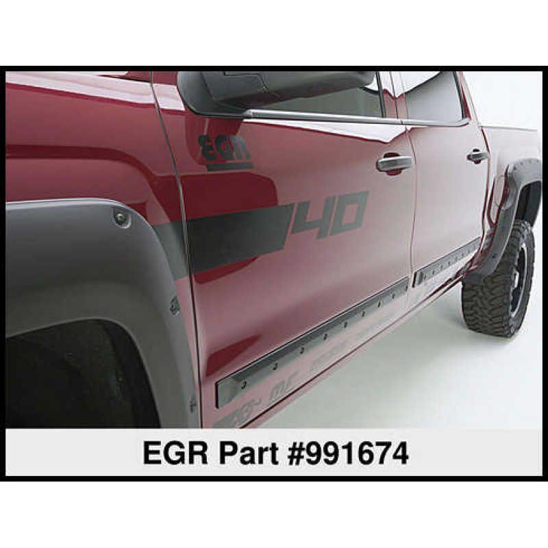 EGR Crew Cab Front 41.5in Rear 38in Bolt-On Look Body Side Moldings (991674)-tuningsupply.com