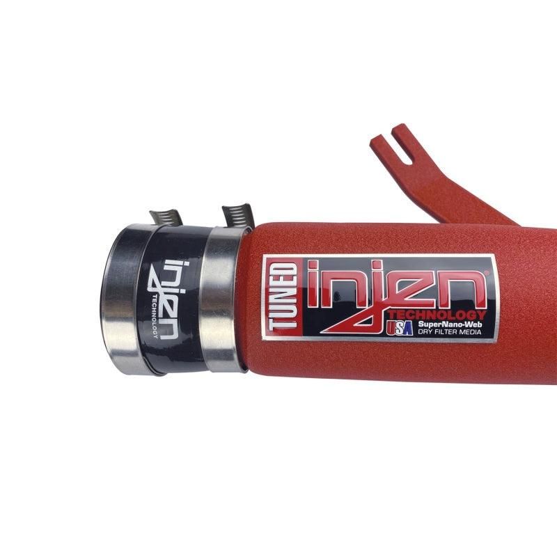 Injen 17-20 Honda Civic Si L4 1.5L Turbo Wrinkled Red SP Short Ram Intake-tuningsupply.com