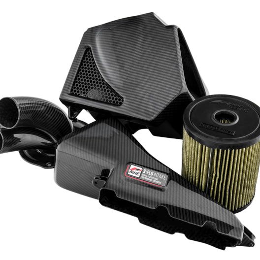 AWE Tuning Audi C7 S6 / S7 4.0T S-FLO Carbon Intake V2-tuningsupply.com