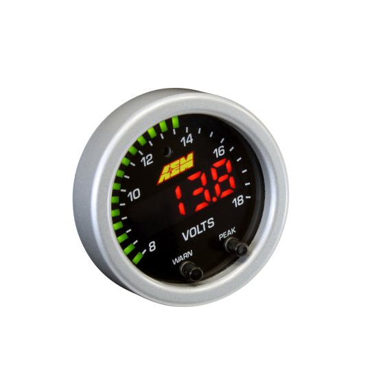 AEM X-Series 8-18V Volt Gauge-tuningsupply.com