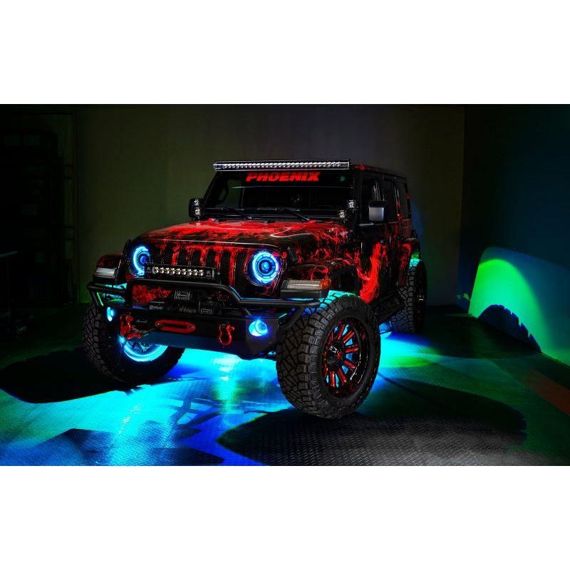 Oracle Jeep Wrangler JL/JT Sport High Performance W LED Fog Lights - w/o Controller SEE WARRANTY-tuningsupply.com