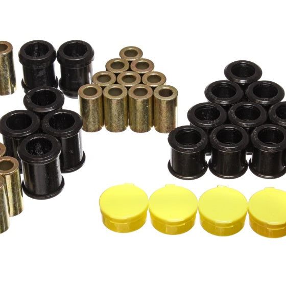 Energy Suspension 95-98 Nissan 240SX (S14) Black Rear Control Arm Bushing Set (Must reuse existing o-tuningsupply.com