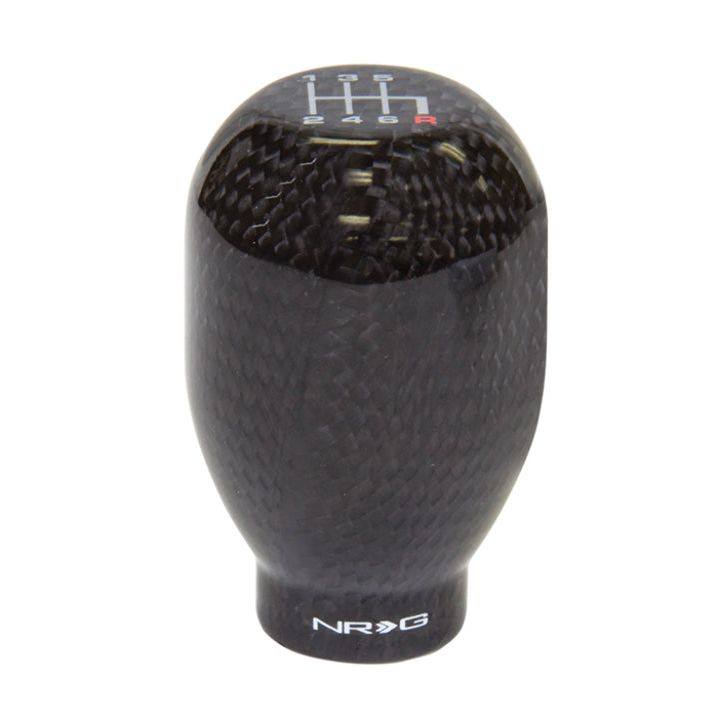 NRG Universal Shift Knob 42mm - Heavy Weight 480G / 1.1Lbs. - Black Carbon Fiber (6 Speed)-Shift Knobs-NRG-NRGSK-100BC-1-W-SMINKpower Performance Parts