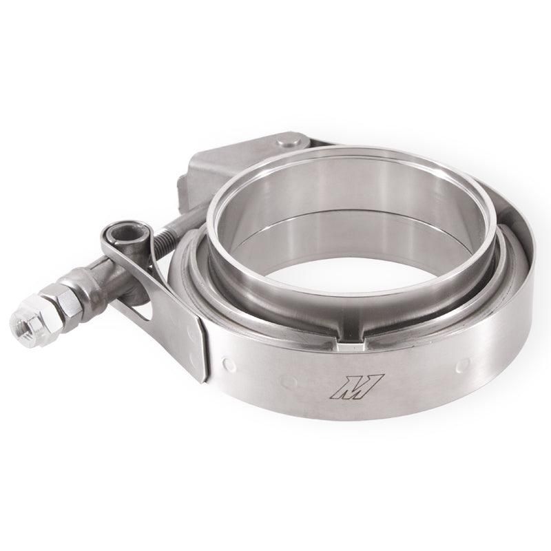 Mishimoto Stainless Steel V-Band Clamp - 3in - SMINKpower Performance Parts MISMMCLAMP-VS-3 Mishimoto