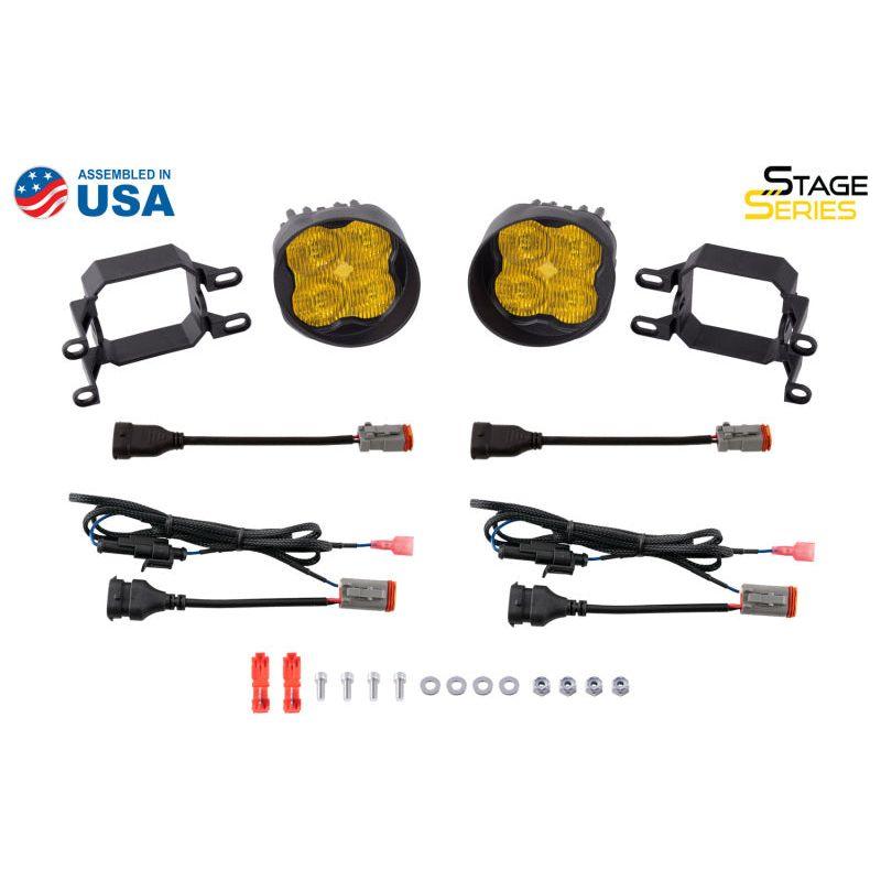 Diode Dynamics SS3 Sport Type B Kit ABL - Yellow SAE Fog-tuningsupply.com