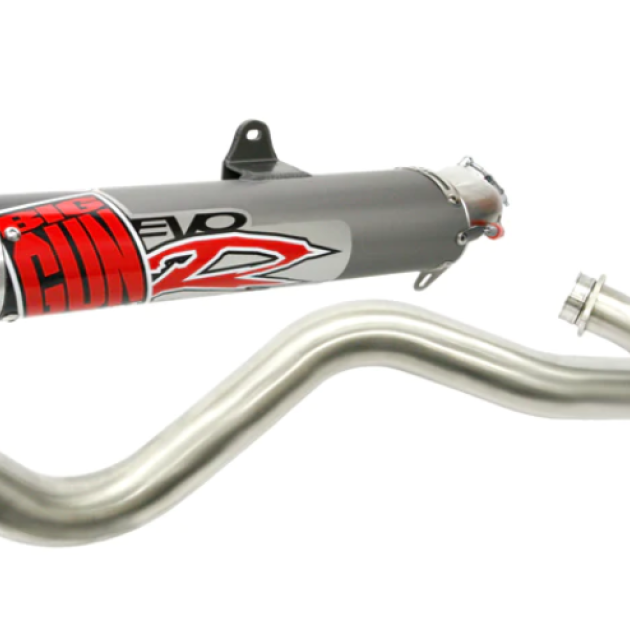 Big Gun 08-13 Honda TRX 700XX EVO R Series Slip On Exhaust-tuningsupply.com