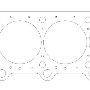 Cometic 2013-14 Ford 5.8L DOHC Modular V8 95.3mm Bore .051in MLX Head Gasket - Right-tuningsupply.com