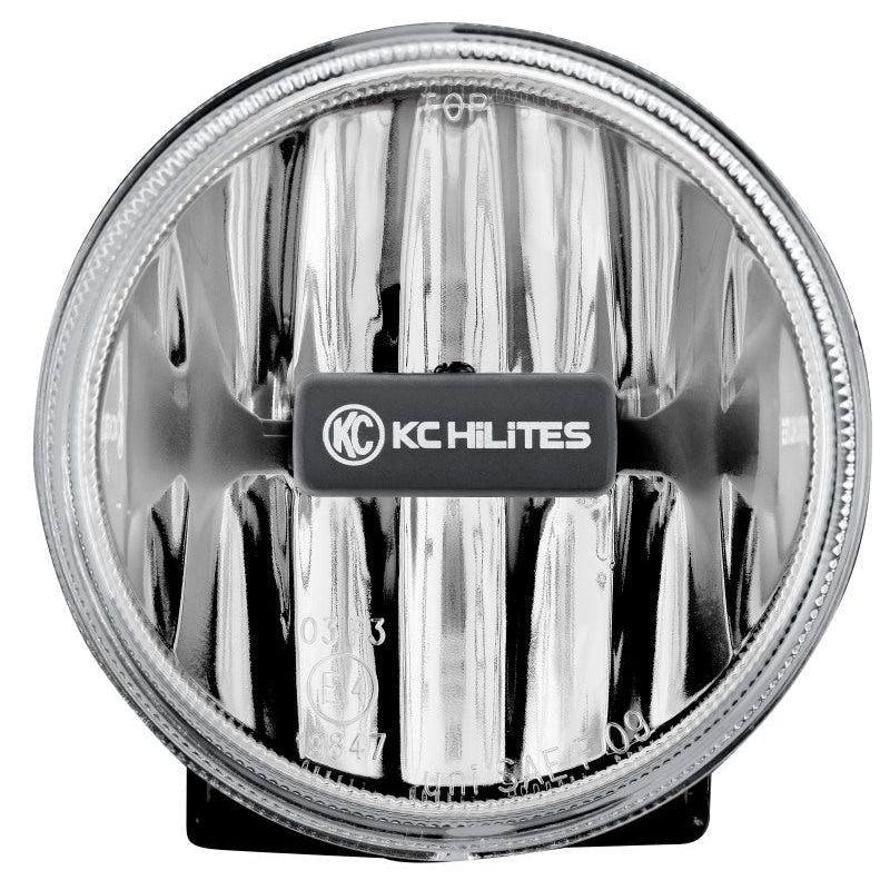 KC HiLiTES 4in. Gravity G4 LED Light 10w SAE/ECE Clear Fog Beam (Single)-tuningsupply.com