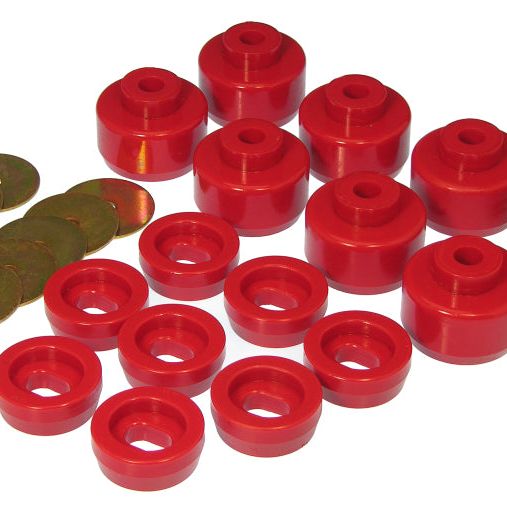 Prothane 99-07 Chevy Silverado Canadian Model Body Mount - Red-tuningsupply.com