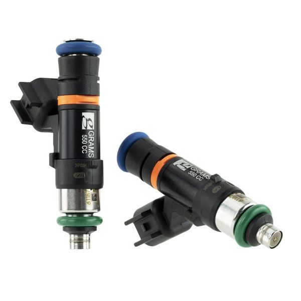 Grams Performance Honda/Acura B/D/F/H Series (Excl D17) 550cc Fuel Injectors (Set of 4)-tuningsupply.com