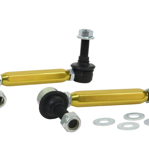 Whiteline Universal Sway Bar - Link Assembly Heavy Duty 150mm-175mm Adjustable Steel Ball-Sway Bar Endlinks-Whiteline-WHLKLC180-155-SMINKpower Performance Parts